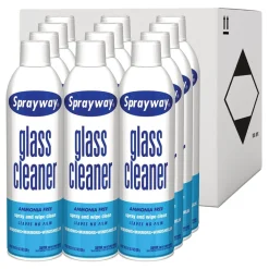 New 19 oz. Aerosol Spray Glass Cleaner (12/Carton) Cleaning & Janitorial Supplies