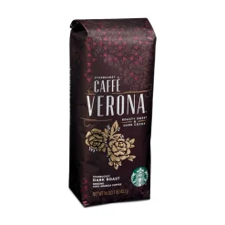 Discount 12413966 1 lb Bag Bold Ground Coffee - Caffe Verona (6/Carton) Food And Snacks