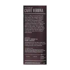 Discount 12413966 1 lb Bag Bold Ground Coffee - Caffe Verona (6/Carton) Food And Snacks