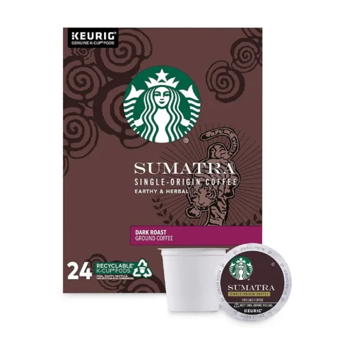Discount 12565254 0.4 oz Coffee K-Cups - Sumatra (96/Carton) Food And Snacks