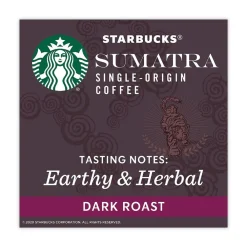Discount 12565254 0.4 oz Coffee K-Cups - Sumatra (96/Carton) Food And Snacks