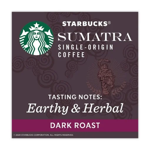 Discount 12565254 0.4 oz Coffee K-Cups - Sumatra (96/Carton) Food And Snacks