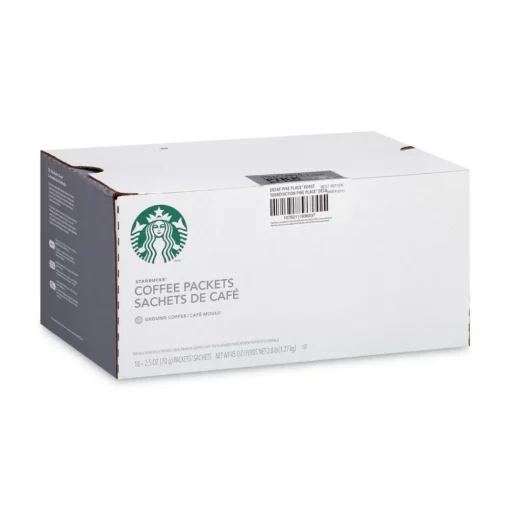 Outlet 12420994 2-1/2 oz Packet Coffee - Pike Place Decaf (18/Box) Food And Snacks