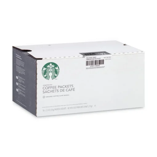 Hot 12411960 2.5 oz. Packet Coffee - Pike Place (18/Box) Food And Snacks