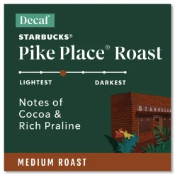 12434952 Coffee K-Cups - Pike Place Decaf (96/Carton) Food And Snacks