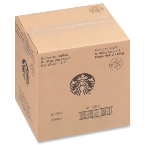 Best SBK12523486CT 1 lbs. Bag Whole Bean Veranda Blend Coffee (6/Carton) Food And Snacks