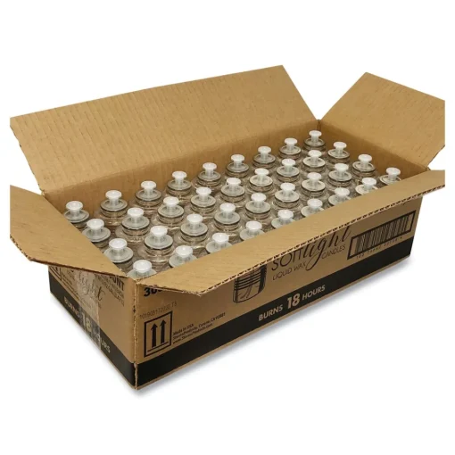 Outlet 18 Hour Burn Soft Light Liquid Wax (72/Carton) Breakroom Supplies