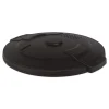 Hot Utility Trash Can Lid for 32 gal Trash Can, 22.22-in Diameter x 3-in, Black Trash & Waste Bins