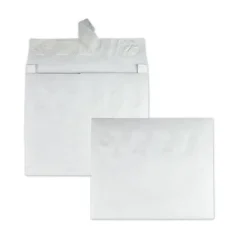 10 in. x 15 in. No. 15 Lightweight 14 lbs. Tyvek Open End Expansion Mailers - White (100/Carton) Pens, Pencils & Markers