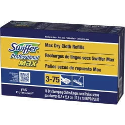 Clearance 17 7/8 X 10 Refill Cloths - White (16/Box, 6 Boxes/Carton) Cleaning & Janitorial Supplies
