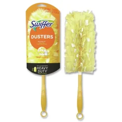 Clearance 6 in. Handle Heavy Duty Dusters Starter Kit with Two Disposable Dusters (1-Kit) Cleaning & Janitorial Supplies
