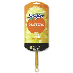 Clearance 6 in. Handle Heavy Duty Dusters Starter Kit with Two Disposable Dusters (1-Kit) Cleaning & Janitorial Supplies