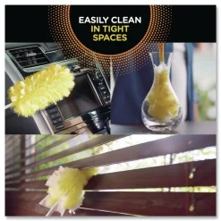 Clearance 6 in. Handle Heavy Duty Dusters Starter Kit with Two Disposable Dusters (1-Kit) Cleaning & Janitorial Supplies