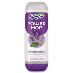 25.3 oz PowerMop Cleaning Solution and Pads Refill Pack - Lavender (4/Carton) Cleaning & Janitorial Supplies