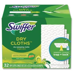 Sale 8 x 10.4 Dry Refill Cloths - White (4/Carton) Cleaning & Janitorial Supplies