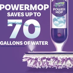 Hot PowerMop 11.41 in. x 5.31 in. Mopping Pads (2/Carton) Cleaning & Janitorial Supplies