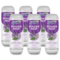 Best PowerMop 25.3 oz. Bottle Cleaning Solution Refill - Lavender Scent (6/Carton) Cleaning & Janitorial Supplies