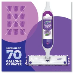 Best PowerMop 25.3 oz. Bottle Cleaning Solution Refill - Lavender Scent (6/Carton) Cleaning & Janitorial Supplies