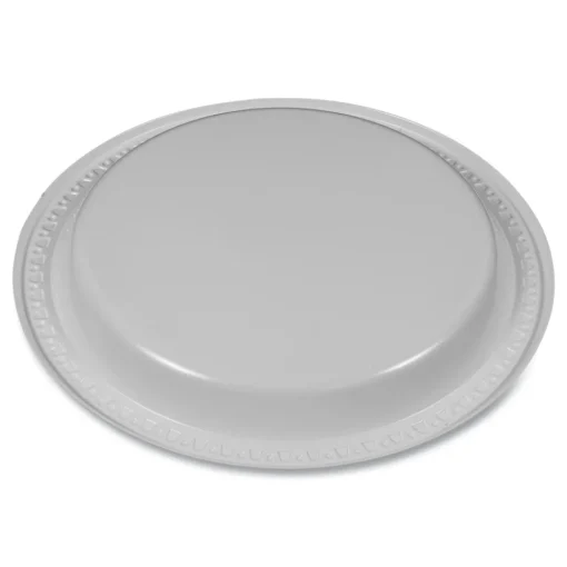Best 9 in. Diameter Plates Plastic Dinnerware - White (500/Carton) Tabletop And Serveware