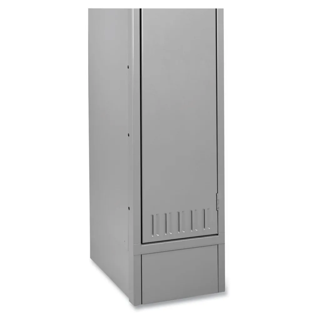 Hot 36 in. x 18 in. x 6 in. Three Wide Closed Locker Base - Sand Storage & Organization