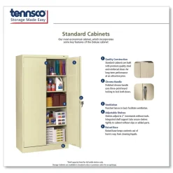 Online 30w x 15d x 72h Assembled High Standard Cabinet - Putty Office Furniture & Lighting