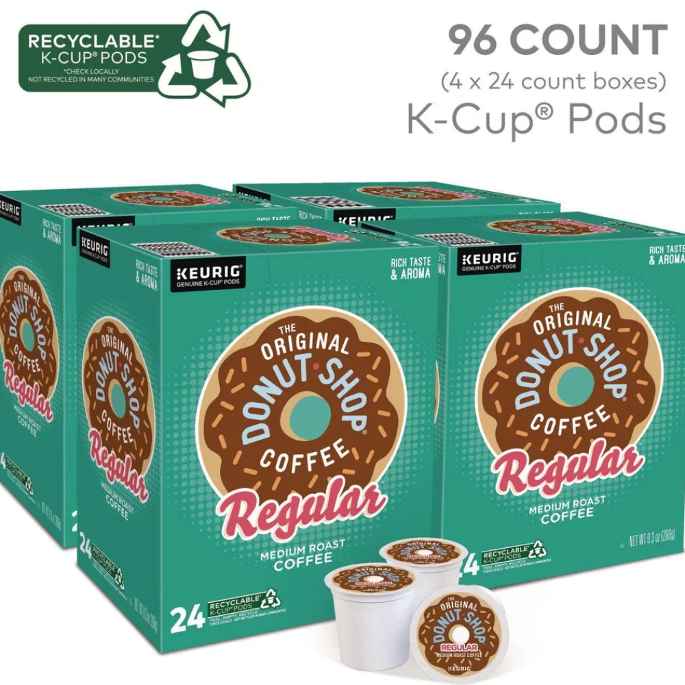 Discount Coffee K-Cups - Donut Shop Regular (96/Carton) Food And Snacks