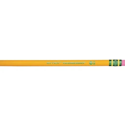 Best 3.6 mm HB (#2) My First Woodcase Pencil with Eraser - Black Lead, Yellow Barrel (36/Pack) Pens, Pencils & Markers