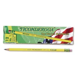 Hot B (No. 1) Pencils - Black Lead/Yellow Barrel (1-Dozen) Pens, Pencils & Markers