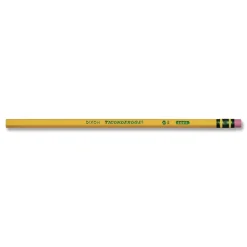 Hot B (No. 1) Pencils - Black Lead/Yellow Barrel (1-Dozen) Pens, Pencils & Markers