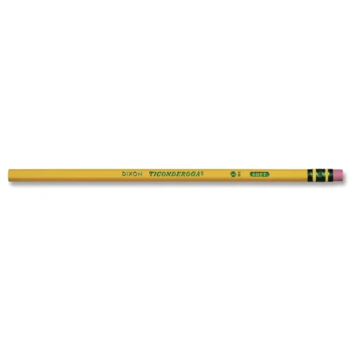 Hot B (No. 1) Pencils - Black Lead/Yellow Barrel (1-Dozen) Pens, Pencils & Markers