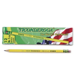 Hot F (No. 2.5) Pencils - Black Lead/Yellow Barrel (1-Dozen) Pens, Pencils & Markers