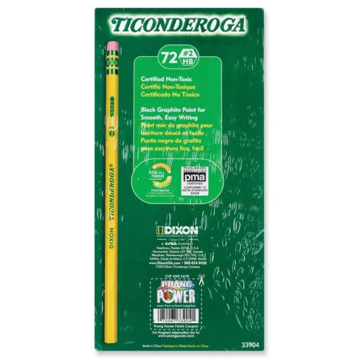 Clearance HB (#2) Pencils - Black Lead, Yellow Barrel (72/Pack) Pens, Pencils & Markers