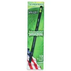 Hot HB (No. 2) Pencils - Black Lead/Black Barrel (1-Dozen) Pens, Pencils & Markers