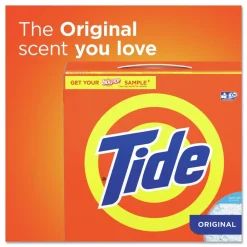 Hot 80811557 129 oz HE Compatible Powder Laundry Detergent - Original Scent (2/Carton) Cleaning & Janitorial Supplies