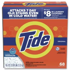 Clearance 85 oz HE Powder Laundry Detergent - Original Scent (3/Carton) Cleaning & Janitorial Supplies