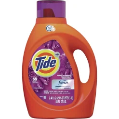 Clearance Plus Febreze 84 oz. Bottle HE Liquid Laundry Detergent - Spring and Renewal (4/Carton) Cleaning & Janitorial Supplies