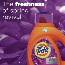 Clearance Plus Febreze 84 oz. Bottle HE Liquid Laundry Detergent - Spring and Renewal (4/Carton) Cleaning & Janitorial Supplies