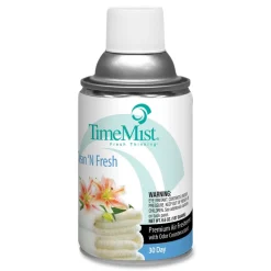 Clearance 6.6 oz. Aerosol Spray Premium Metered Air Freshener Refill - Clean N Fresh (12/Carton) Odor Control