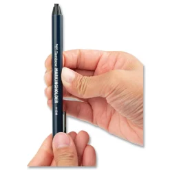 Outlet 4.4 mm Wax-Based Marking Pencil - Black Wax, Navy Blue Barrel (10/Box) Pens, Pencils & Markers