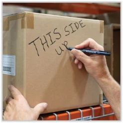 Outlet 4.4 mm Wax-Based Marking Pencil - Black Wax, Navy Blue Barrel (10/Box) Pens, Pencils & Markers