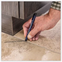 Outlet 4.4 mm Wax-Based Marking Pencil - Black Wax, Navy Blue Barrel (10/Box) Pens, Pencils & Markers