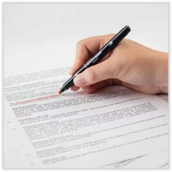 Clearance Chisel/Bullet Tip Edge Highlighters - Red Barrel/Red Ink (10/Box) Pens, Pencils & Markers