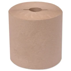 New 7171300 7.5 in. x 800 ft. Universal Notched Hand Towel Roll - Natural (6 Rolls/Carton) Cleaning & Janitorial Supplies