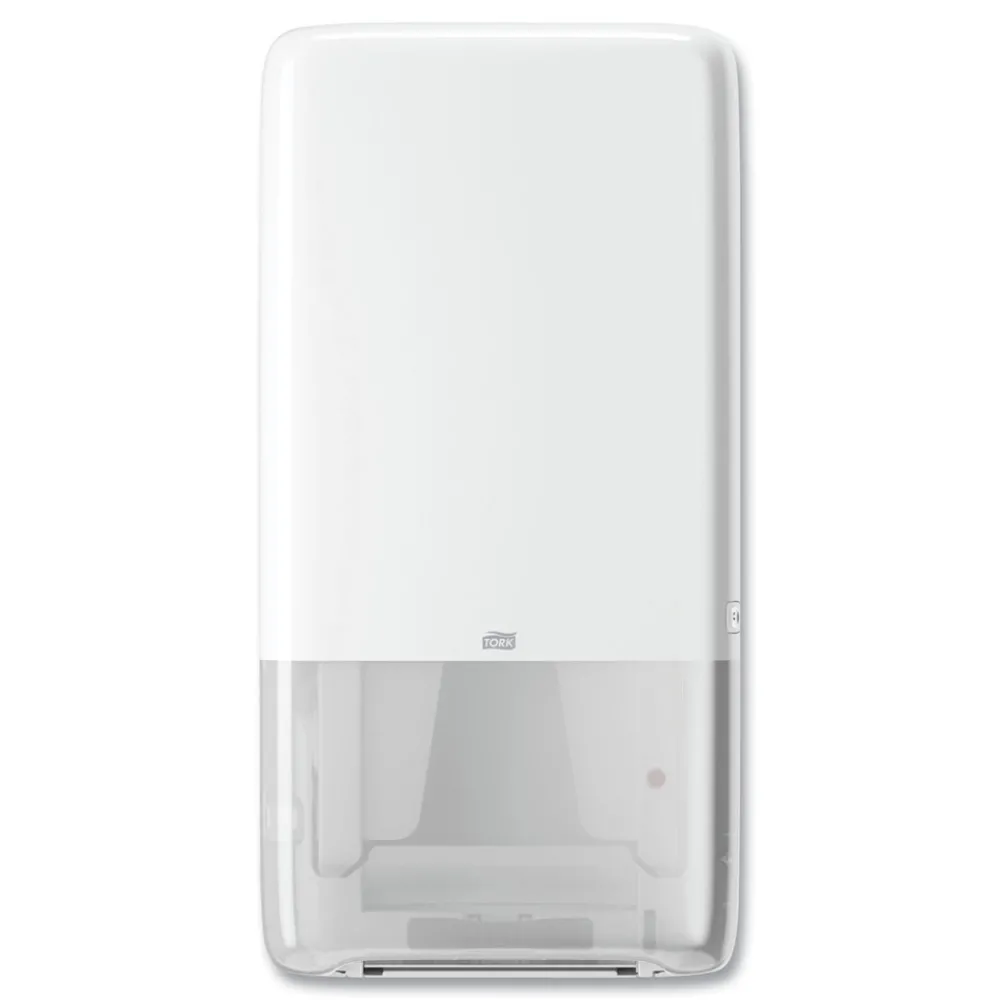 Best 552520 14.57 in. x 3.98 in. x 28.74 in. PeakServe Continuous Hand Towel Dispenser - White Paper & Dispensers