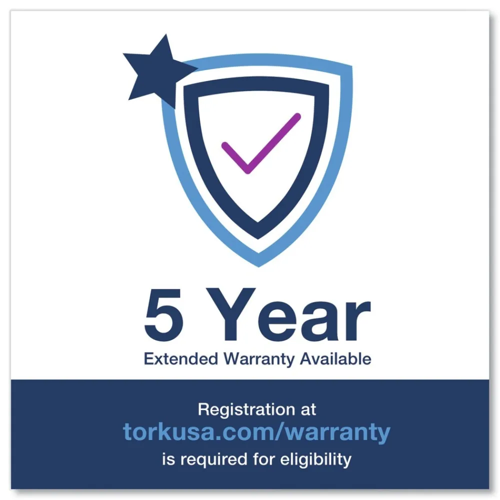 Best 552520 14.57 in. x 3.98 in. x 28.74 in. PeakServe Continuous Hand Towel Dispenser - White Paper & Dispensers