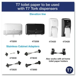 Outlet 472880 Advanced 2-Ply Coreless High Capacity Bath Tissue - White (36/Carton) Paper & Dispensers