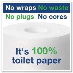 Outlet 472880 Advanced 2-Ply Coreless High Capacity Bath Tissue - White (36/Carton) Paper & Dispensers