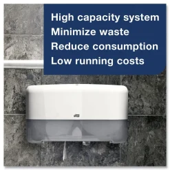 Outlet 3.48 in. x 751 ft. Septic Safe, 2-Ply Advanced Jumbo Bath Tissue - White (12 Rolls/Carton) Paper & Dispensers