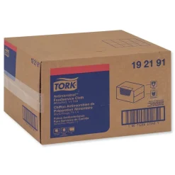 Online 13 in. x 24 in. Foodservice Cloth - White (150/Carton) Cleaning & Janitorial Supplies