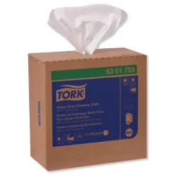 Clearance 8.46 in. x 16.13 in. Heavy-Duty Cleaning Cloth - White (5/Carton) Cleaning & Janitorial Supplies